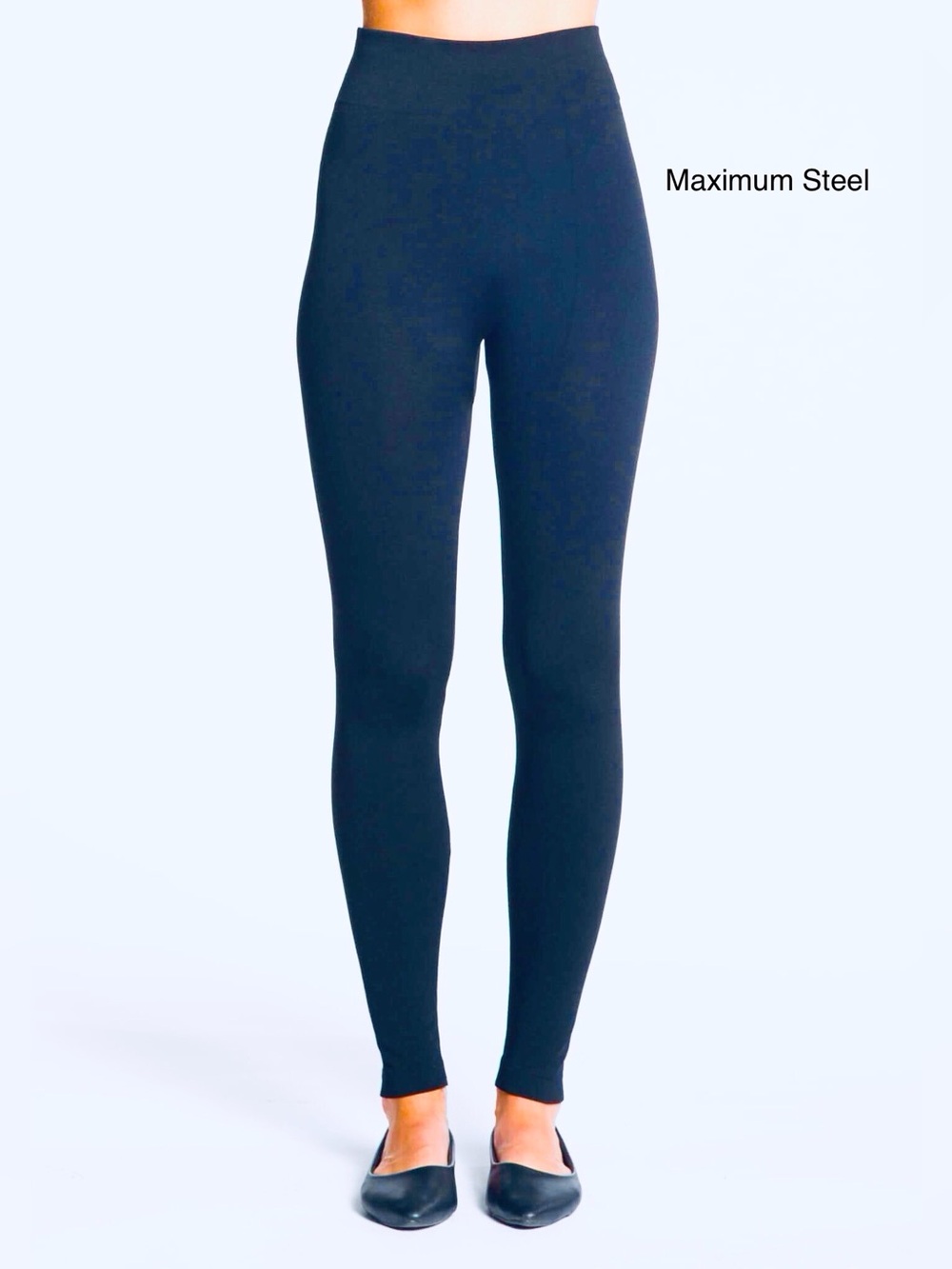 Nylon Blend-The Perfect Fit Legging by DKR & Co.- Maximum Steel